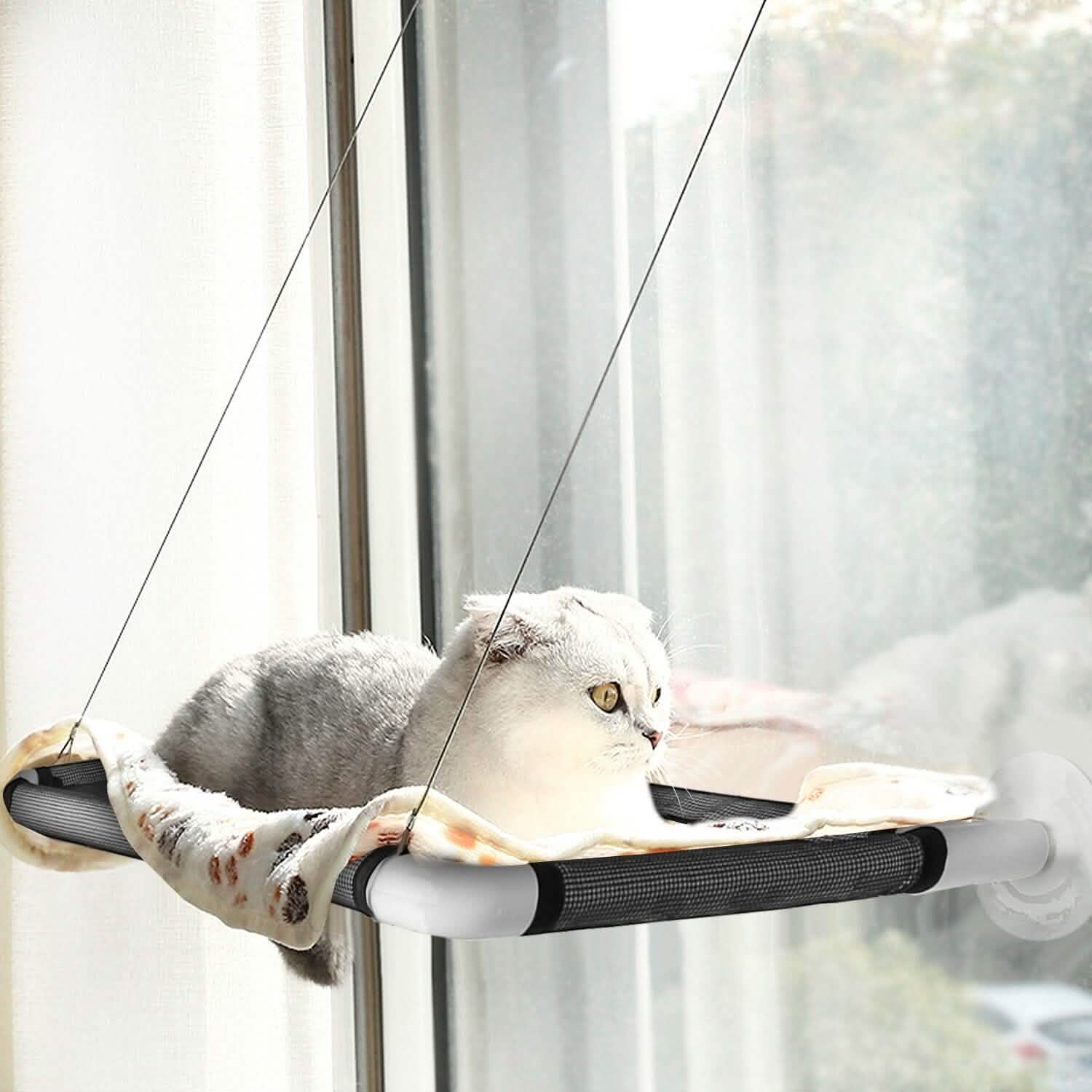 Cat Window Perch Cat Hammock Window Seat Pet Supplies - Tophatter Daily Deals