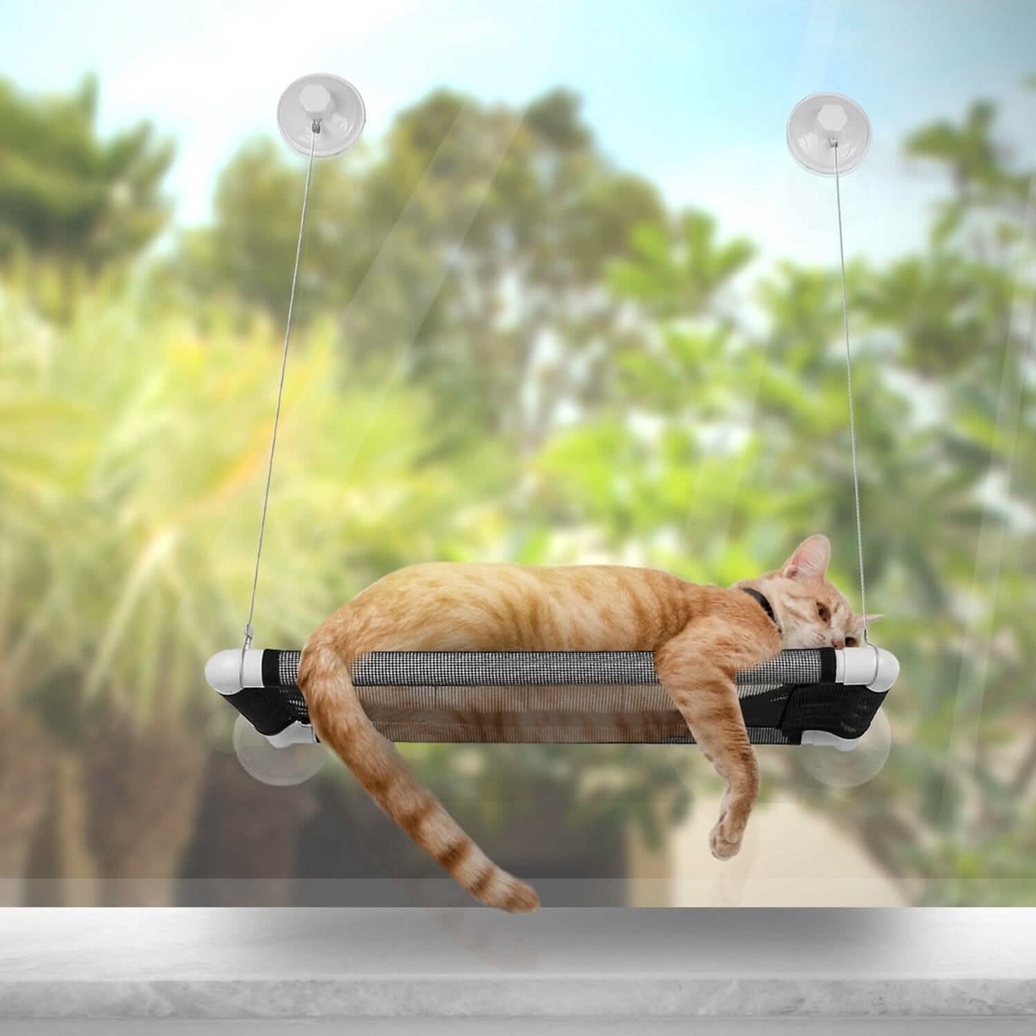 Cat Window Perch Cat Hammock Window Seat Pet Supplies - Tophatter Daily Deals