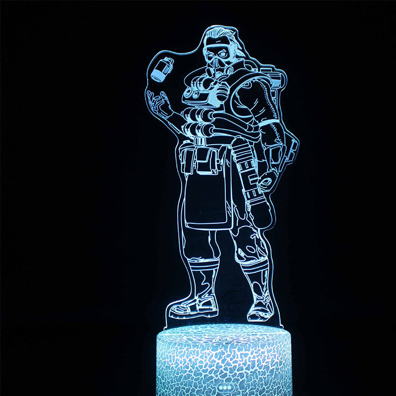 Customized Game Figures Luminous Night Lamp - Tophatter Daily Deals