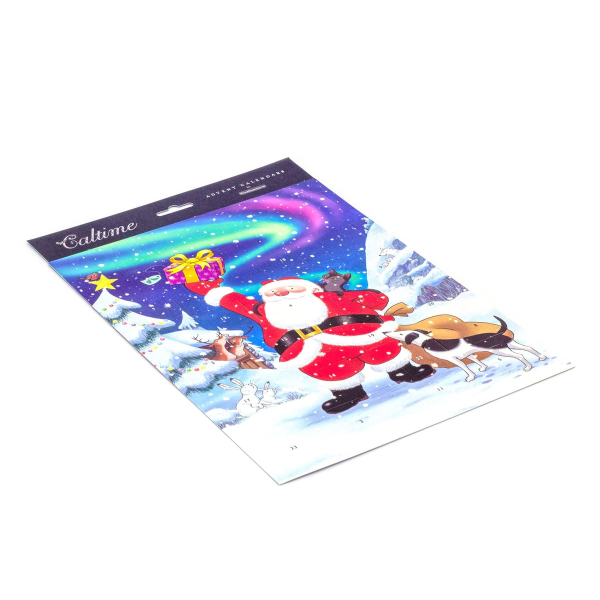Father Christmas Advent Calendar | Santa Christmas Advent Calendar - 32.5x24.5cm Advent Calendar - Tophatter Daily Deals