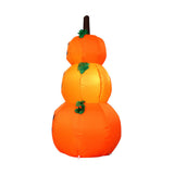 Inflatable Pumpkin Stack Halloween Decor 2025 Outdoor 3D Changing Face Moving Picture Frame - Tophatter Daily Deals