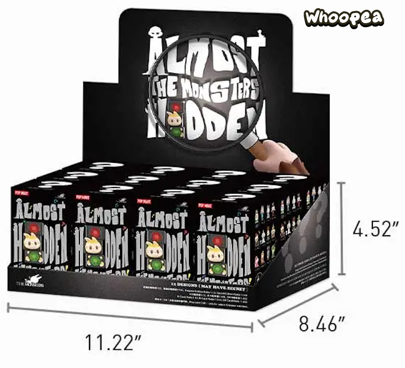 The Monsters Almost Hidden Series Figures, Blind Box - Tophatter Daily Deals