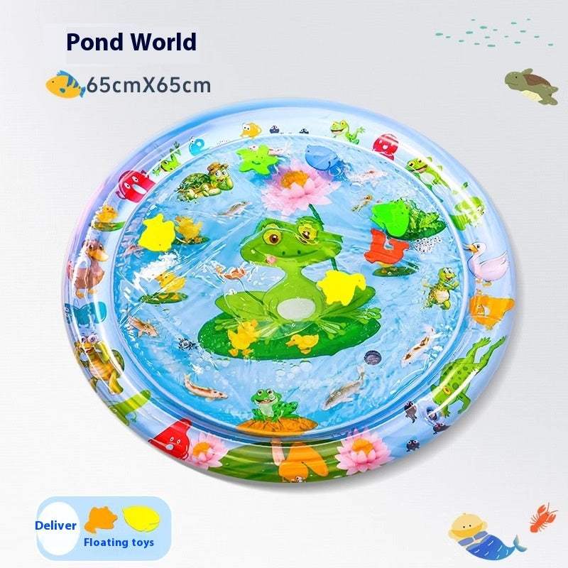 Summer Cooling Pet Water Bed Cushion Ice Pad Dog Sleeping Square Mat For Puppy Dogs Cats Pet Kennel Cool Cold Pond World 65cm - Tophatter Daily Deals