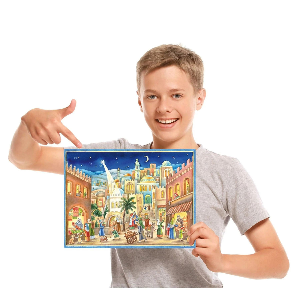 City Of Bethlehem Christmas Advent Calendar | Religious Advent Calendar Advent Calendar - Tophatter Daily Deals