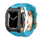 Alloy Modified Watch Protective Case Blue black 0 - Tophatter Daily Deals