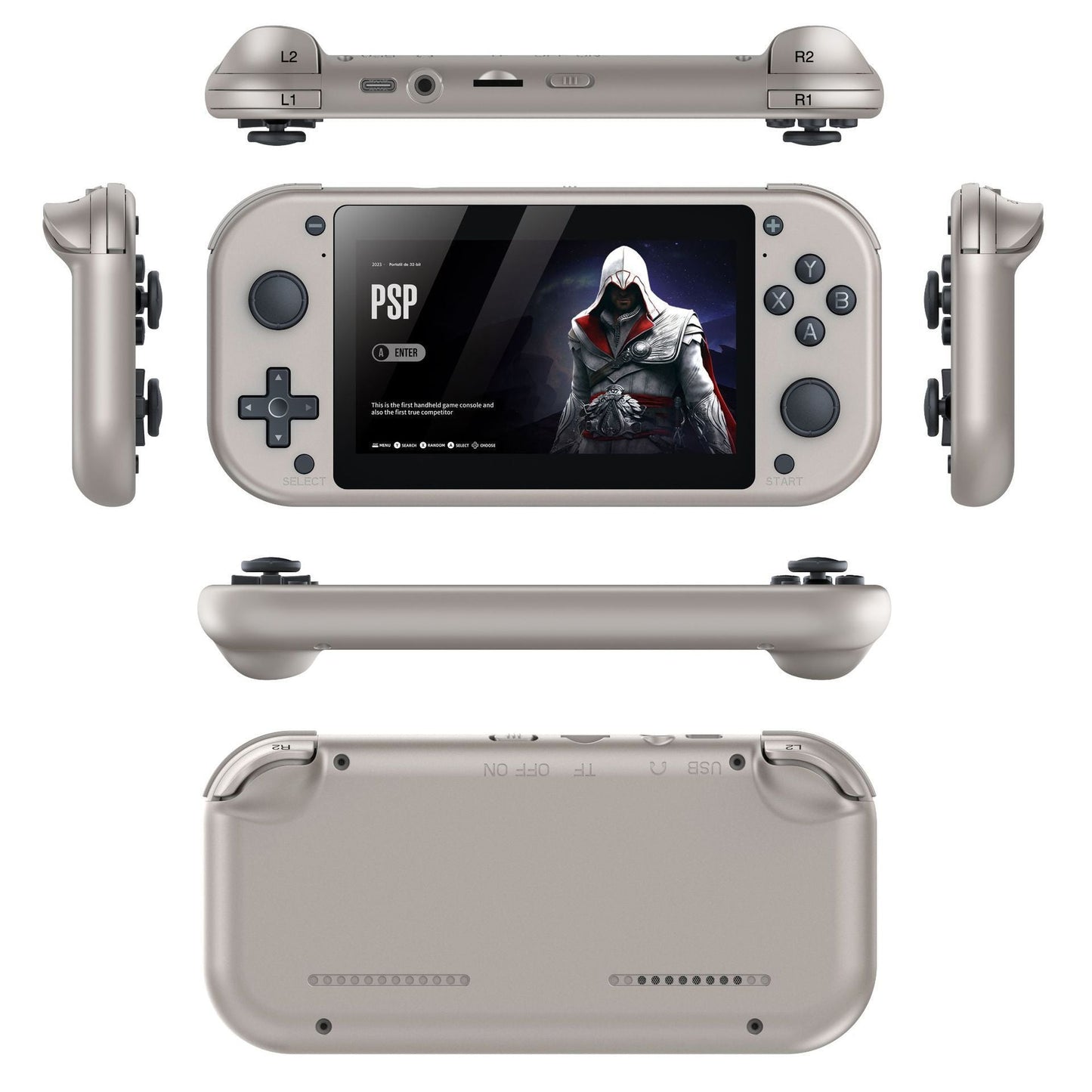 3D Home 4K HD M17 Handheld Game Machine TV Game Machine Box 0 - Tophatter Daily Deals