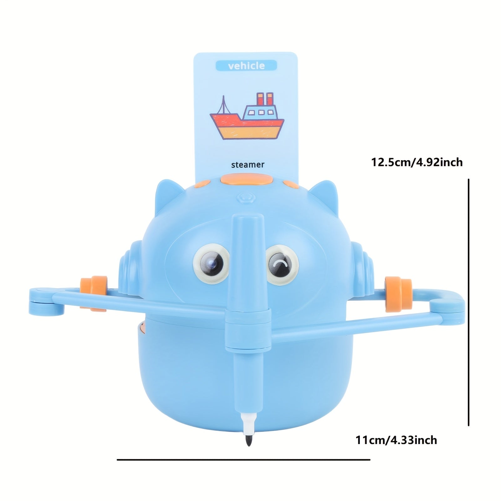 Interactive Drawing Robot for Kids with 100 Cards Art & Crafting Materials - Tophatter Daily Deals