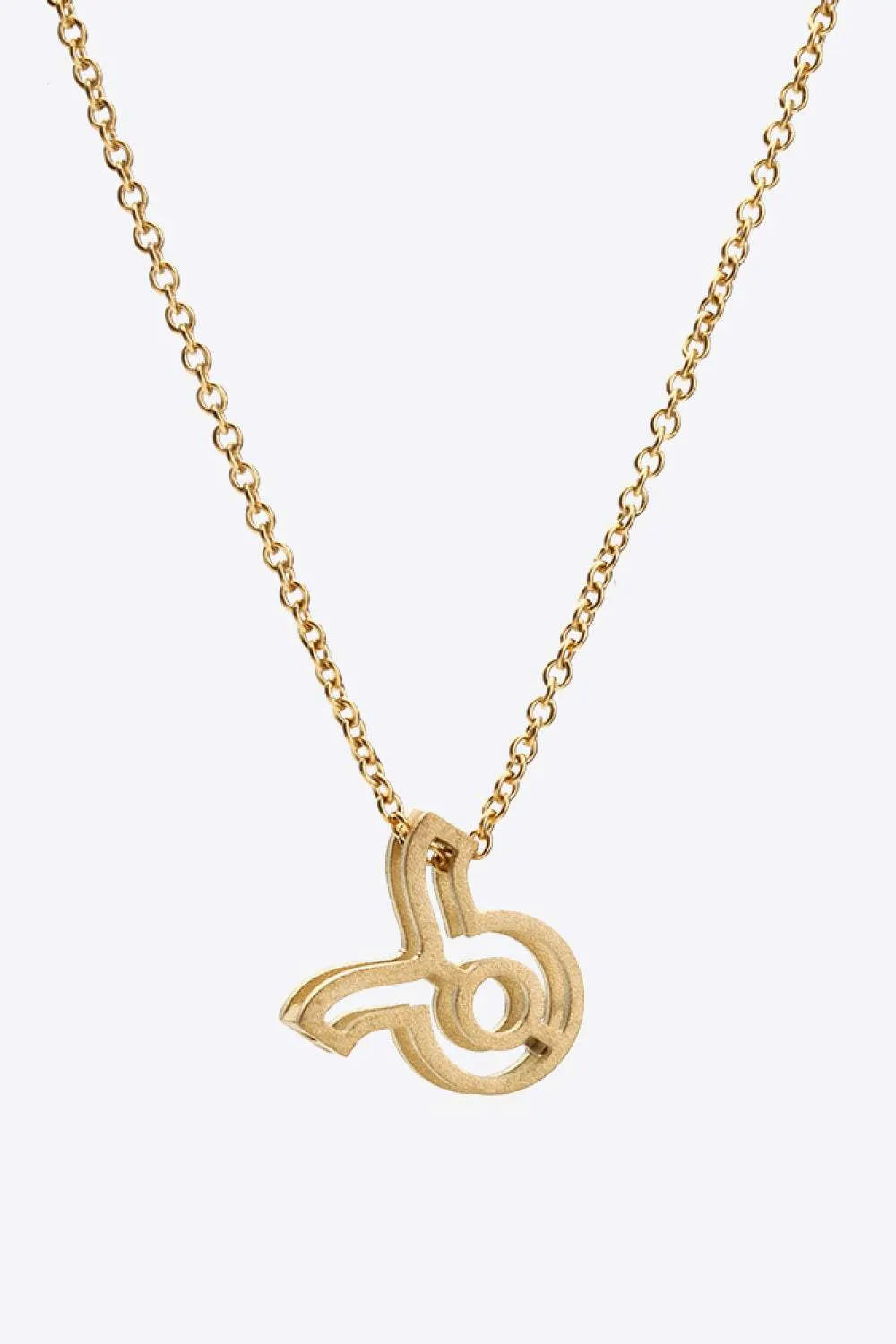 18K Gold Plated Constellation Pendant Necklace Taurus One Size Necklaces - Tophatter Daily Deals