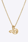 18K Gold Plated Constellation Pendant Necklace Taurus One Size Necklaces - Tophatter Daily Deals