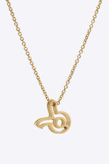 18K Gold Plated Constellation Pendant Necklace Taurus One Size Necklaces - Tophatter Daily Deals