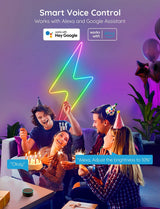 12V24V Bluetooth WIFI5 M RGBIC Colorful Music Neon Light 0 - Tophatter Daily Deals
