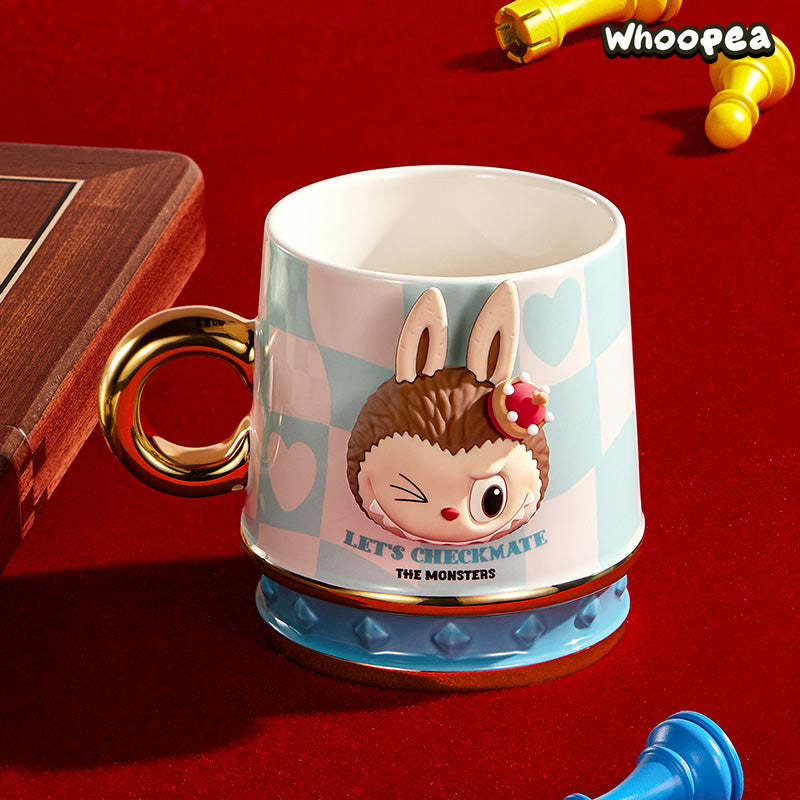 The Monsters Labubu Let's Checkmate Series Mug - Tophatter Daily Deals