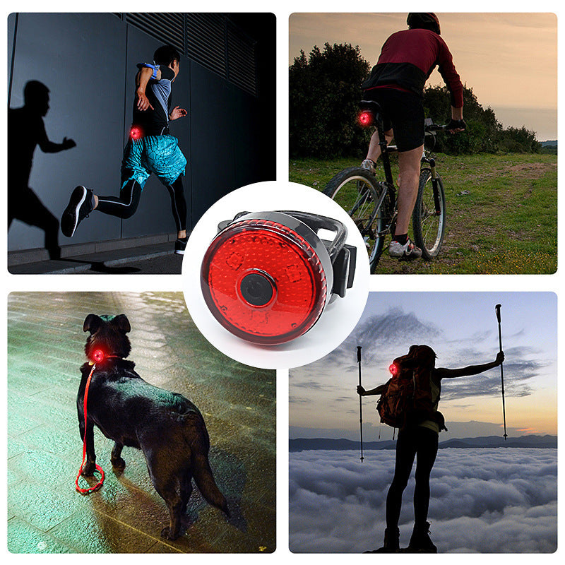 Bike Creative USB Rechargeable Tail Lamp 0 - Tophatter Daily Deals