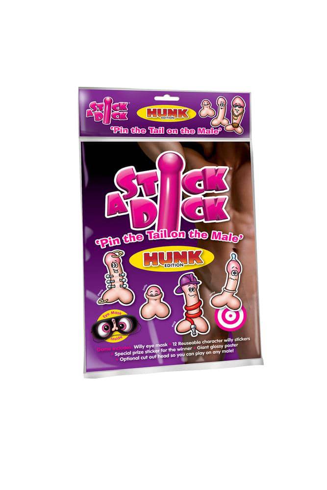 Creative Conceptions - Stick A Dick: Pin The Tail Game - Hunk Edition - Tophatter Daily Deals