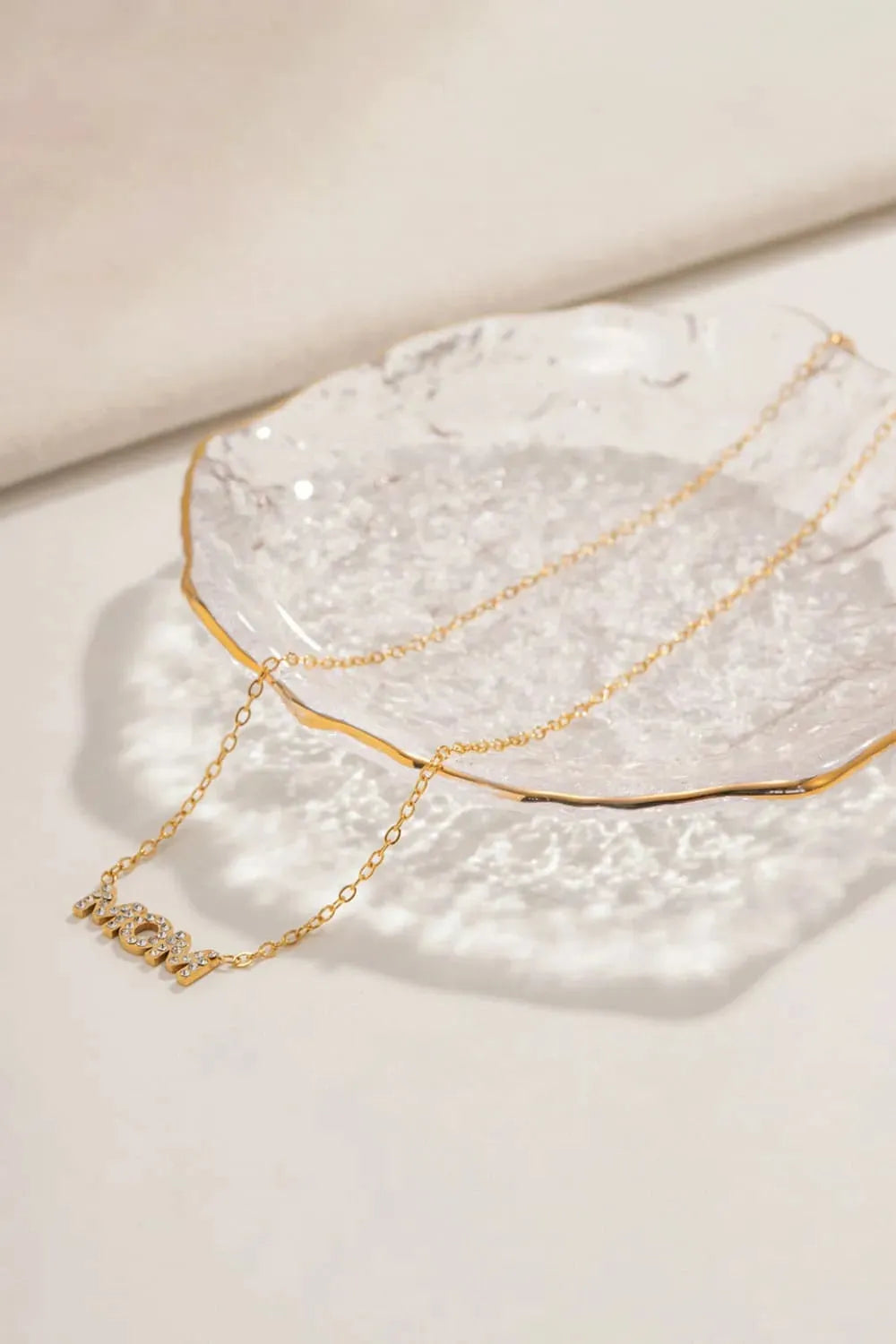 MOM Stainless Steel Necklace Necklaces - Tophatter Daily Deals