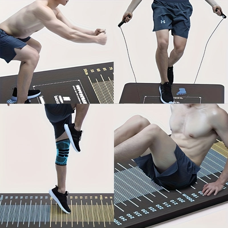 Jumping Test Fitness Mat with Measurement Guide - Tophatter Daily Deals