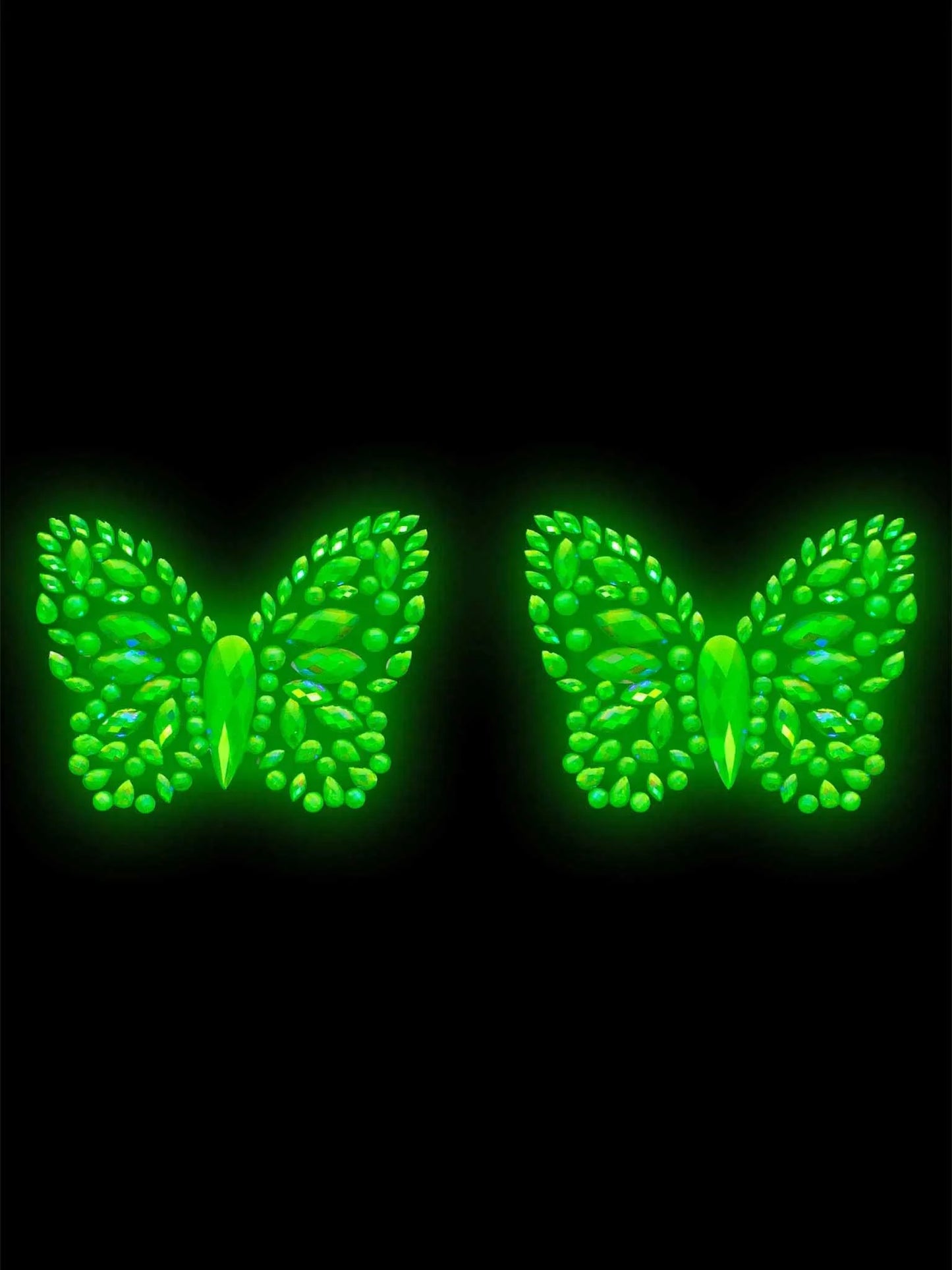 Leg Avenue Chrysalis Sticker Nipple Pasties – Glow in the Dark Pasties > Clothes > Pasties - Tophatter Daily Deals