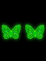 Leg Avenue Chrysalis Sticker Nipple Pasties – Glow in the Dark Pasties > Clothes > Pasties - Tophatter Daily Deals