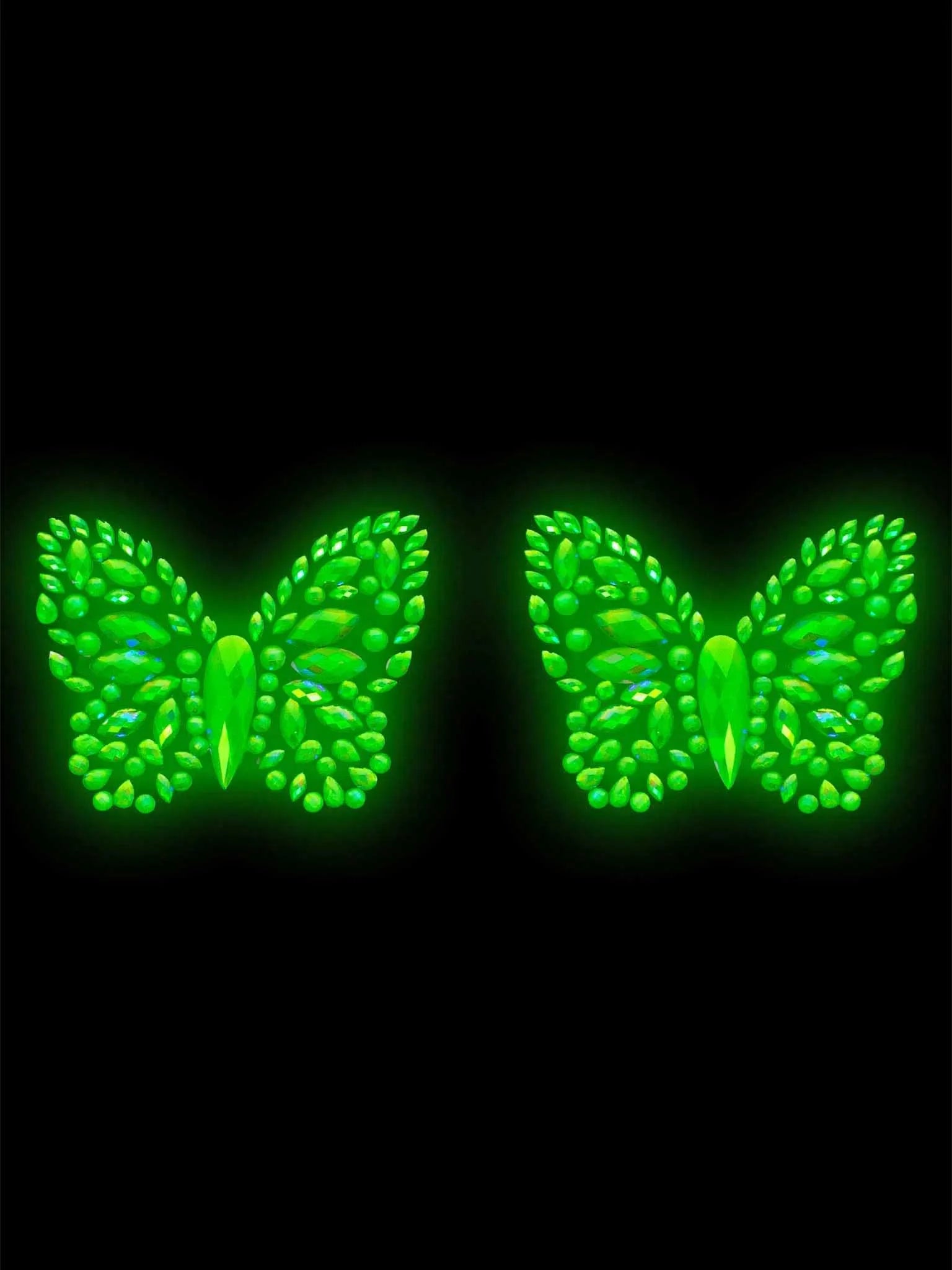Leg Avenue Chrysalis Sticker Nipple Pasties – Glow in the Dark Pasties > Clothes > Pasties - Tophatter Daily Deals