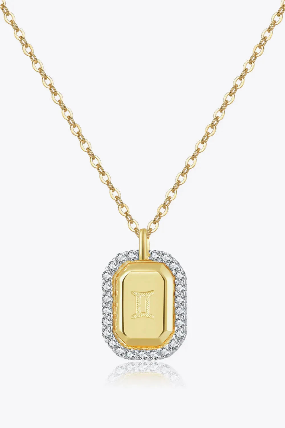 Zircon Decor Constellation Pendant Necklace Necklaces - Tophatter Daily Deals