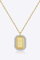 Zircon Decor Constellation Pendant Necklace Necklaces - Tophatter Daily Deals
