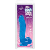 6" Cock And Balls With Suction Cup Sapphire > Dildos > Realistic Dildos - Tophatter Daily Deals