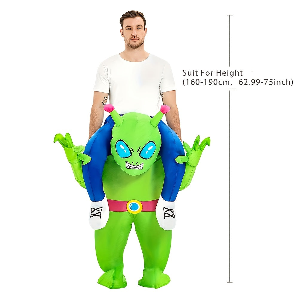 Alien Inflatable Riding Suit for Halloween Party Cosplay Halloween - Tophatter Daily Deals