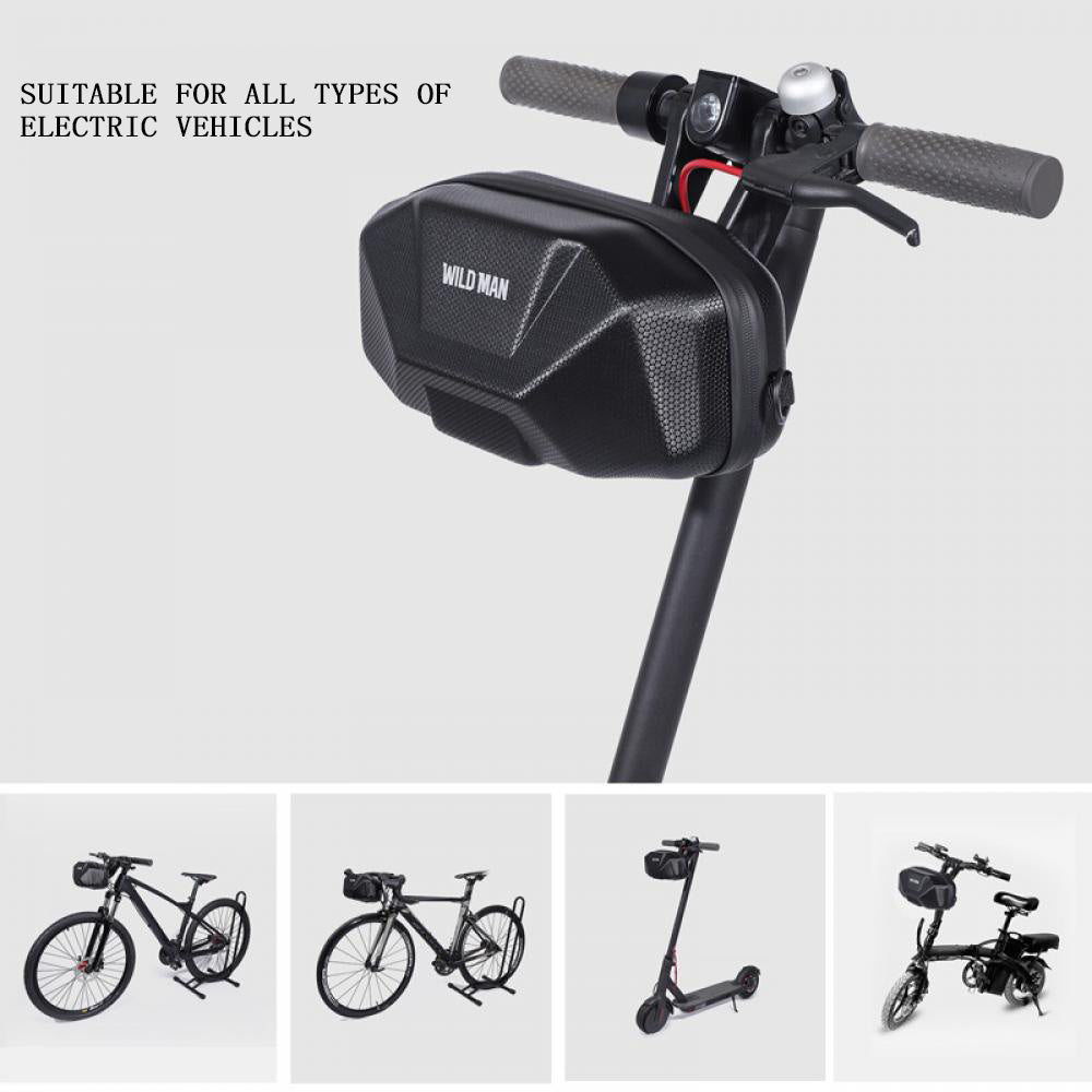 Bicycle Handle EVA Hard Shell Electric Scooter Bag 0 - Tophatter Daily Deals