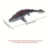 Remote Control Shark Dinosaur Pool Toy Black Remote Control Toys - Tophatter Daily Deals