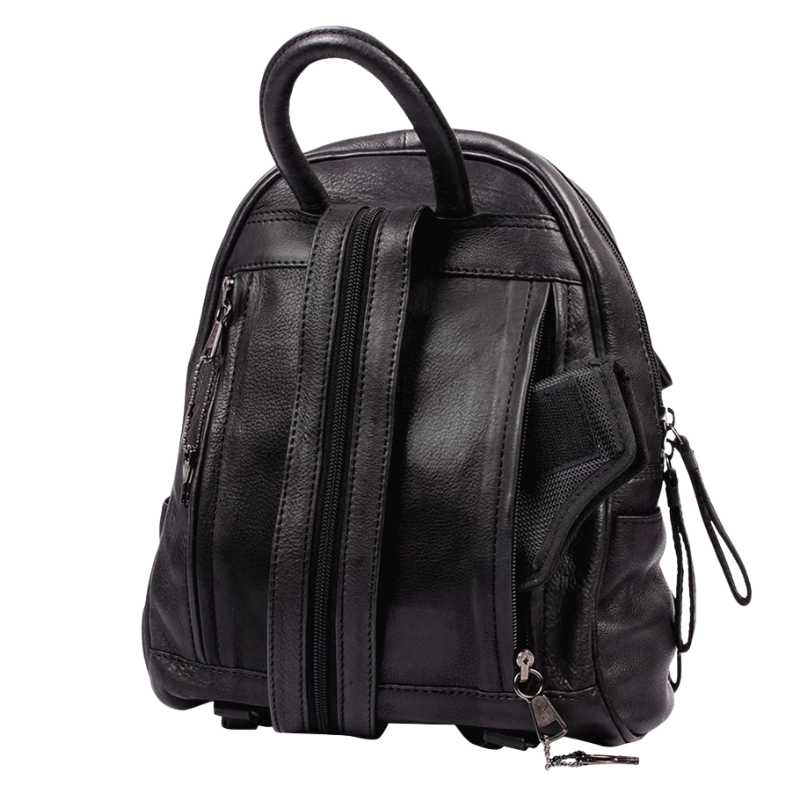 Daisy RFID Leather Concealed Carry Backpack Purse Handgun Purses - Tophatter Daily Deals