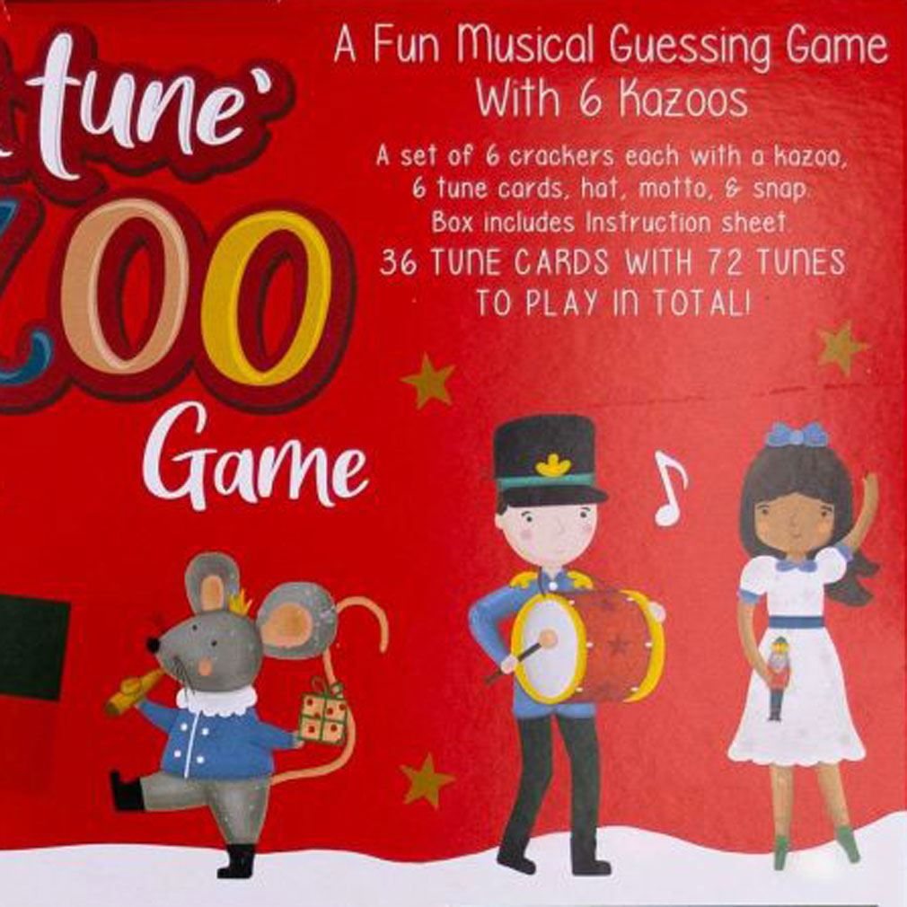 6 Kazoo Christmas Crackers | Family Musical Guess That Tune Game with Kazoo Christmas Cracker - Tophatter Daily Deals