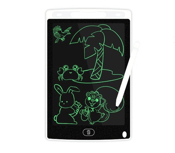 85-inch LCD Handwriting Board LCD Small Light Energy Blackboard 8.5inch monochrome white 0 - Tophatter Daily Deals