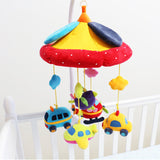 Baby Music Rotating Fabric Bedside Bell Newborn Comfort Toy 0 - Tophatter Daily Deals