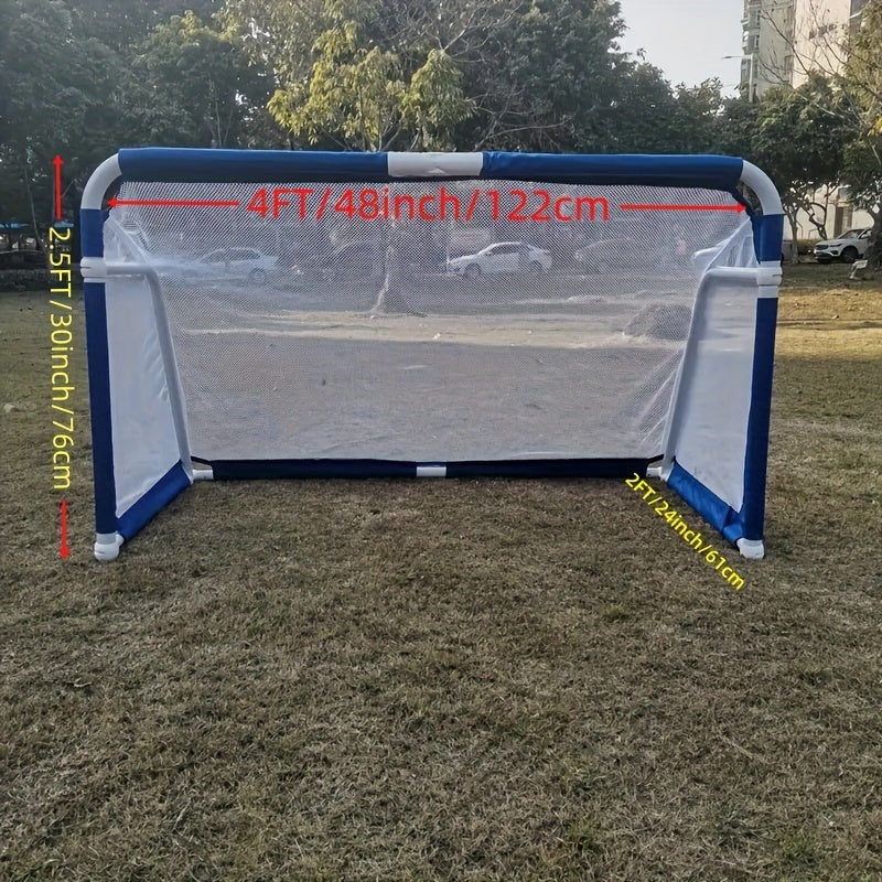 Aluminum Alloy Portable Folding Soccer Goal Soccer Equipment - Tophatter Daily Deals