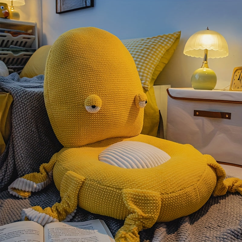 Cute Octopus Round Cushion Floor Butt Pad Chair & Sofa Cushions - Tophatter Daily Deals