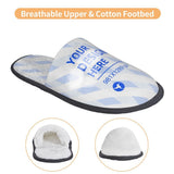 Autumn Winter Home Indoor Cotton Slippers 7 - Tophatter Daily Deals