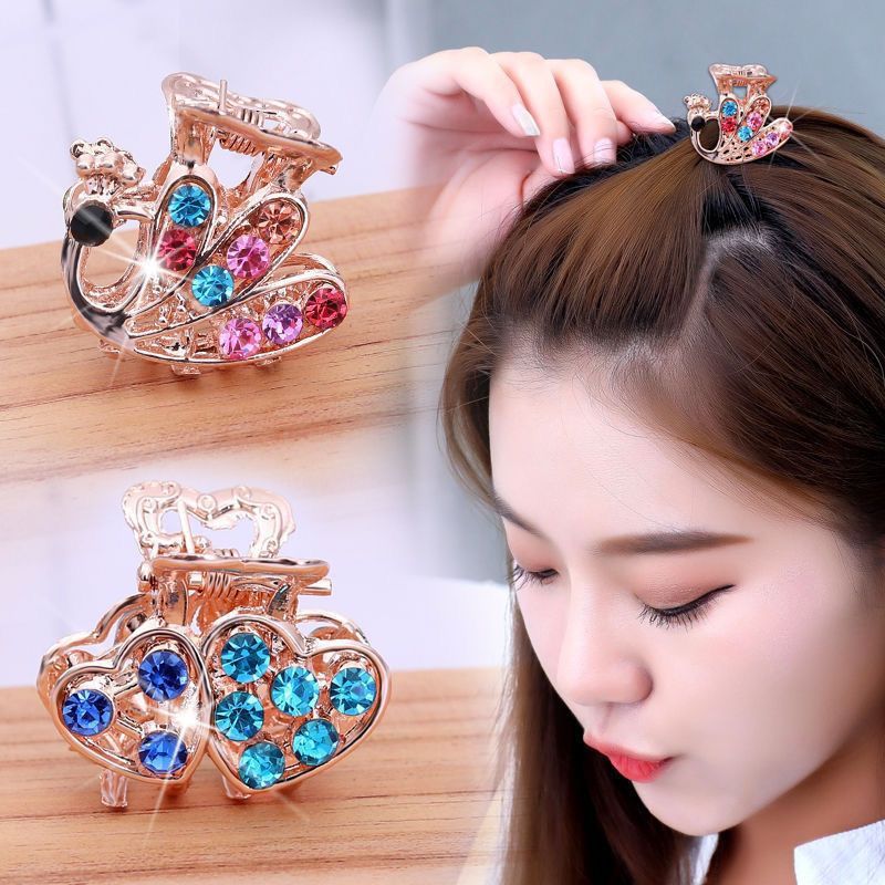 Butterfly Clasp Hair Jewelry Hairpin 0 - Tophatter Daily Deals