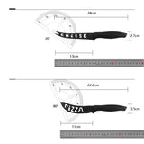A Full Set Of Kitchen Knives 17 Stainless Steel Knives 0 - Tophatter Daily Deals