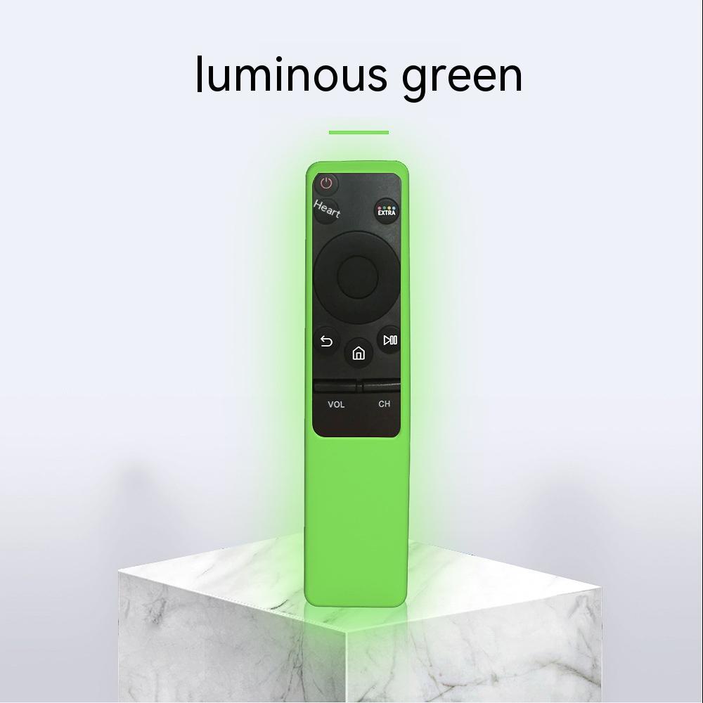 Applicable To BN59 TV Remote Control Protective Sleeve Y2 Luminous Green 0 - Tophatter Daily Deals