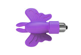 Flirt Finger Butterfly Silicone Vibrator for Clit Stimulation > Vibrators > Finger Vibrators - Tophatter Daily Deals