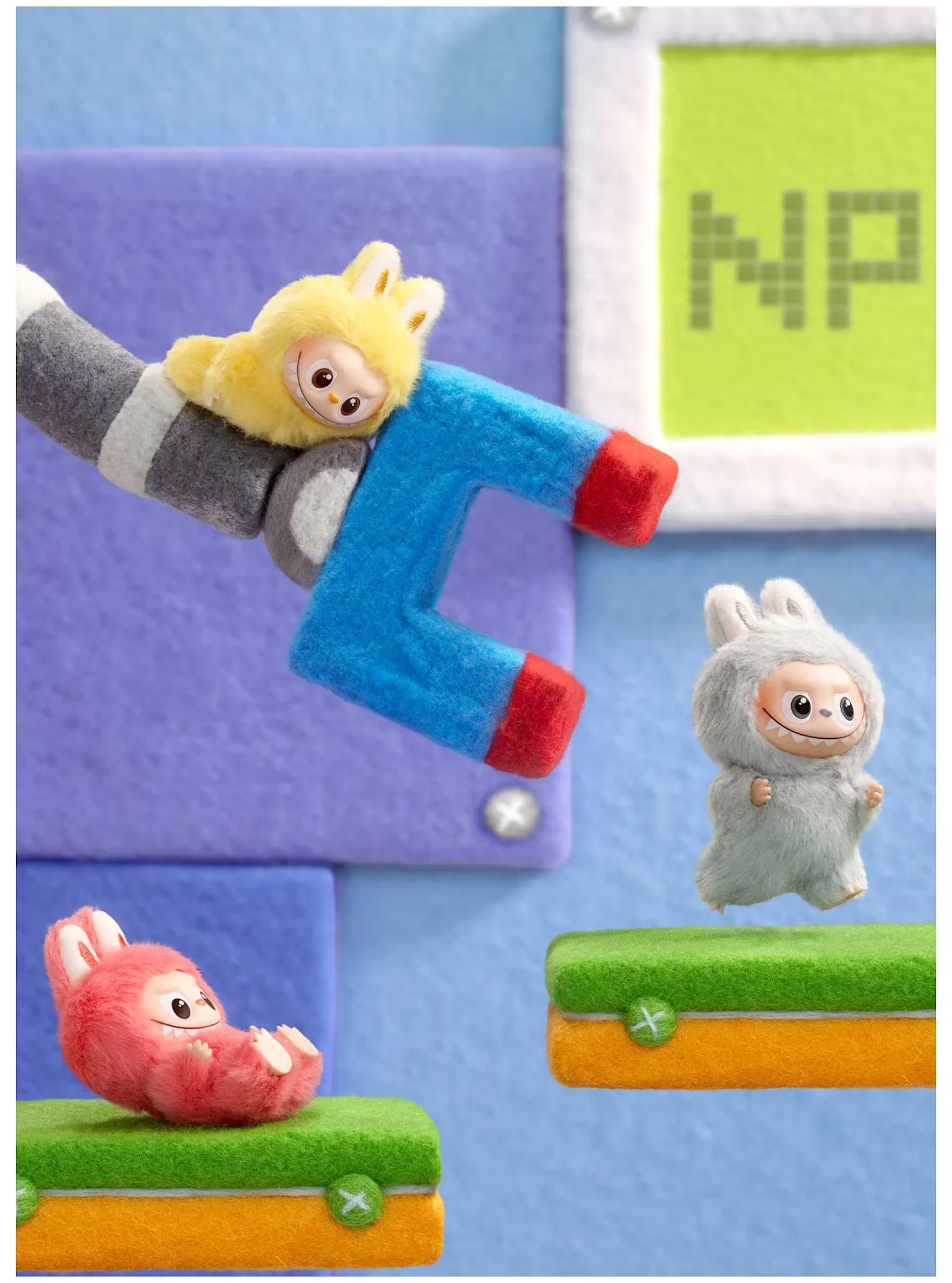 Genuine POP MART Labubu - THE MONSTERS PIN FOR LOVE SERIES - Vinyl Plush Pendant Blind Box (N-Z) Mythical - Tophatter Daily Deals