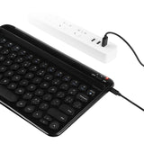Bluetooth Keyboard Android Can Connect To Mobile Phone Tablet Notebook Mute Cute 0 - Tophatter Daily Deals