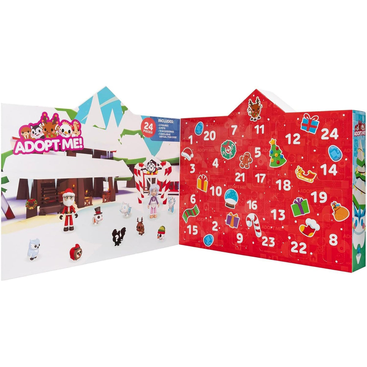 Adopt Me! Christmas Advent Calendar for Kids | Children's Toy Advent Calendar Advent Calendar - Tophatter Daily Deals