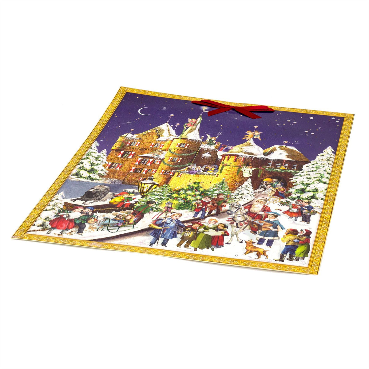 Christmas at the Castle Christmas Advent Calendar | Traditional Advent Calendar Advent Calendar - Tophatter Daily Deals