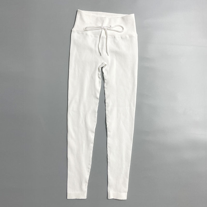 Autumn And Winter New Products Zipper Sports Underwear Women White trousers 0 - Tophatter Daily Deals