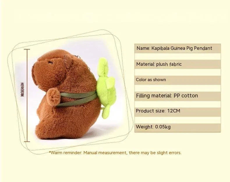 Kawaii Ragdoll™ Capybara Key Pendant Keychains - Tophatter Daily Deals