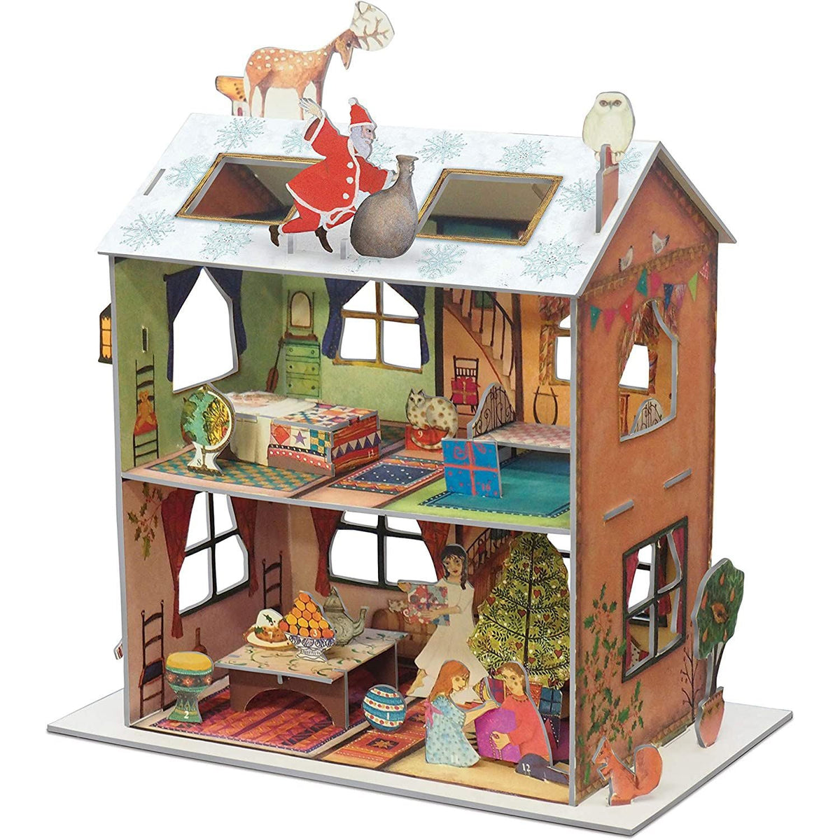 3D Christmas Advent Calendar The Night Before Christmas Pop & Slot Advent Calendar | Pop Up Advent Calendar Freestanding Advent Calendar | Advent Calendar House Advent Calendar - Tophatter Daily Deals