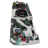 LED Ski Slope | Illuminated LED Christmas Ornament with Movement - 30cm LED Light - Tophatter Daily Deals
