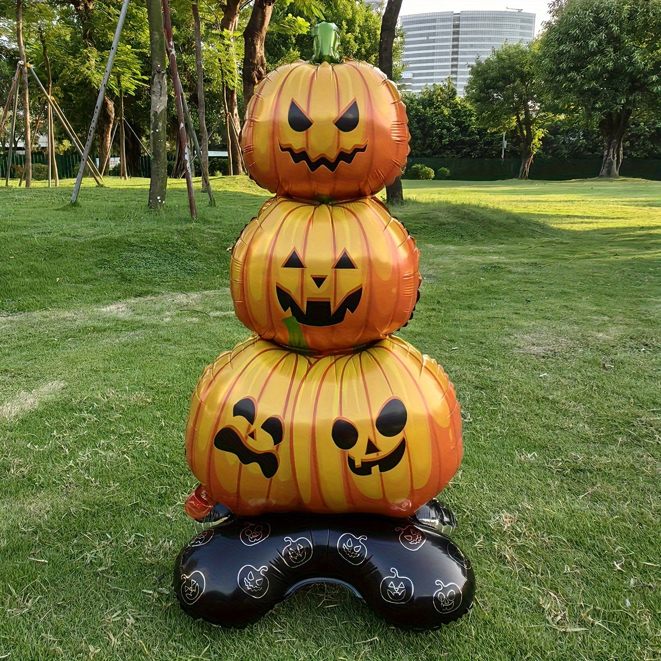 Halloween Witch Hat Pumpkin Cat Balloon Decor Set Halloween - Tophatter Daily Deals