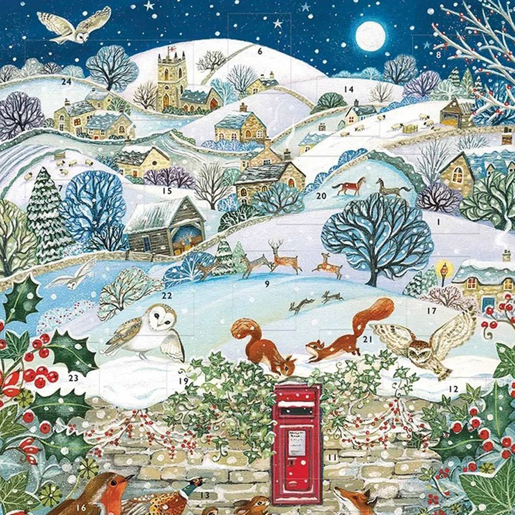 Over the Fields Christmas Advent Calendar | Christmas Advent Calendar Advent Calendar - Tophatter Daily Deals